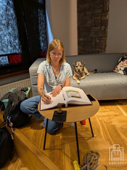 Biblioteka Gorlice, Lato z Biblioteką Wpis do księgi